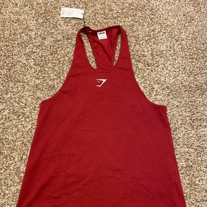 Gymshark Critical Stringer - Deep Claret - Large
